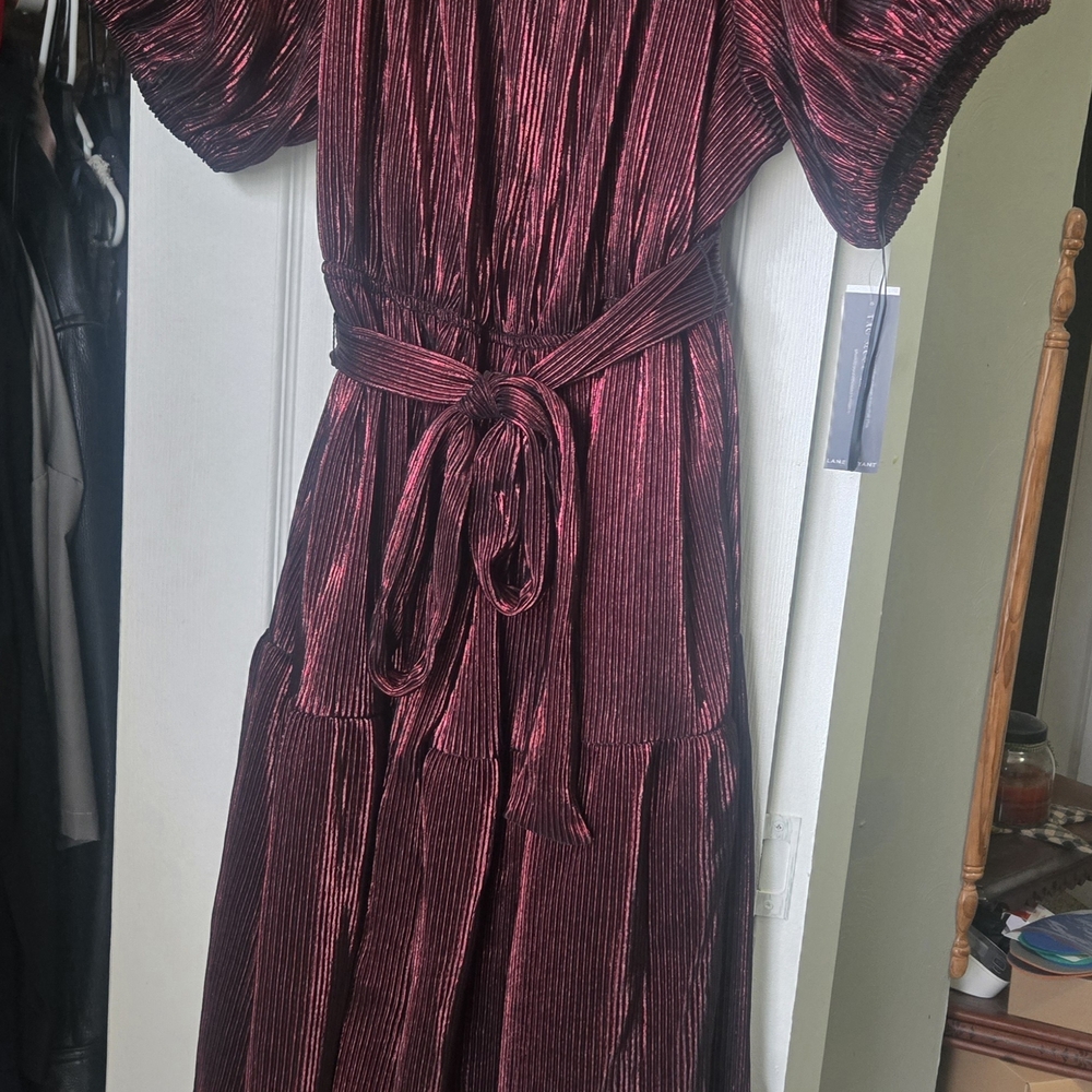 Lane Bryant Burgundy Dress - Picture 2 of 2